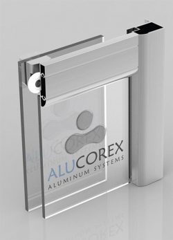 کابین دوش verde آلوکورکس ساخت ترکیه - verde Shower cabin Alucorex Aluminium Systems